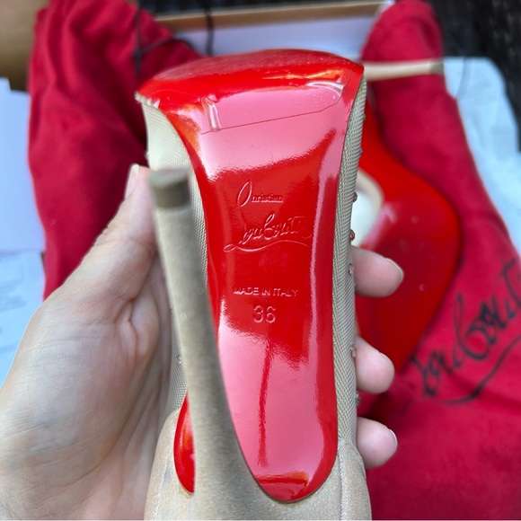 Follies Strass Christian Louboutin 100mm pumps - Picture 11 of 12